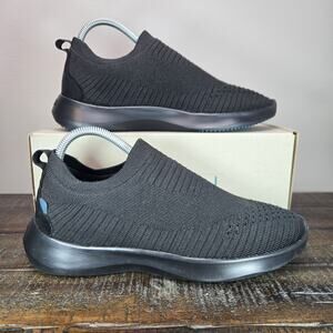 Vessi Everyday Move Slip On Womens Size 8 Waterproof Shoes Sneakers Onyx Black
